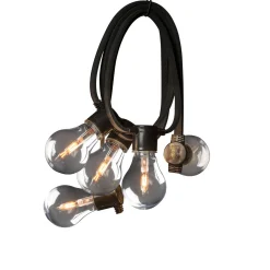 Julbelysning|Ljusslinga*Gnosjö Konstsmide 4146-800 E27 10 LED Utbytbar