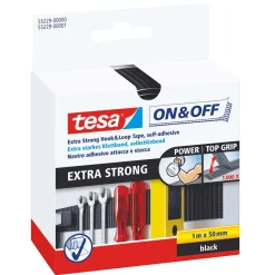 Tesa 50 mm x 1 m Svart