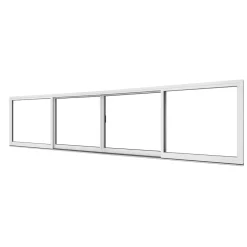 Elitfönster Aluminium 4-delad