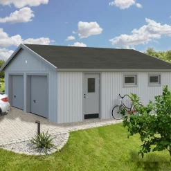 Palmako Andre 49,1 m2 med Takskjutport