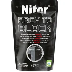 Fixor by Nitor Back To Black, Svart