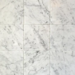 Italian Marble Bianco Carrara Polerad 10x10 cm