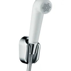 Hansgrohe Bidette 1jet Vit med Hållare och Duschslang