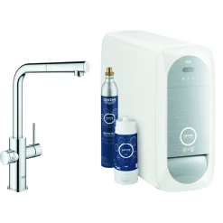 Grohe Blue Home med utdragbar L-pip Starter Kit Bluetooth