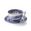 Porslin & Dukning*Spode Blue Italian med Fat