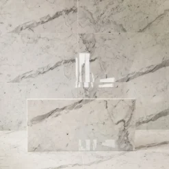 Marmor|Sten Grus & Sand*Arredo Carrara C Polerad Vit 30x60 cm