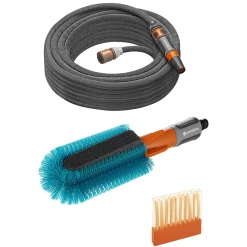 Barn Gardena Cleansystem Set med Textilslang Liano Life 15 m