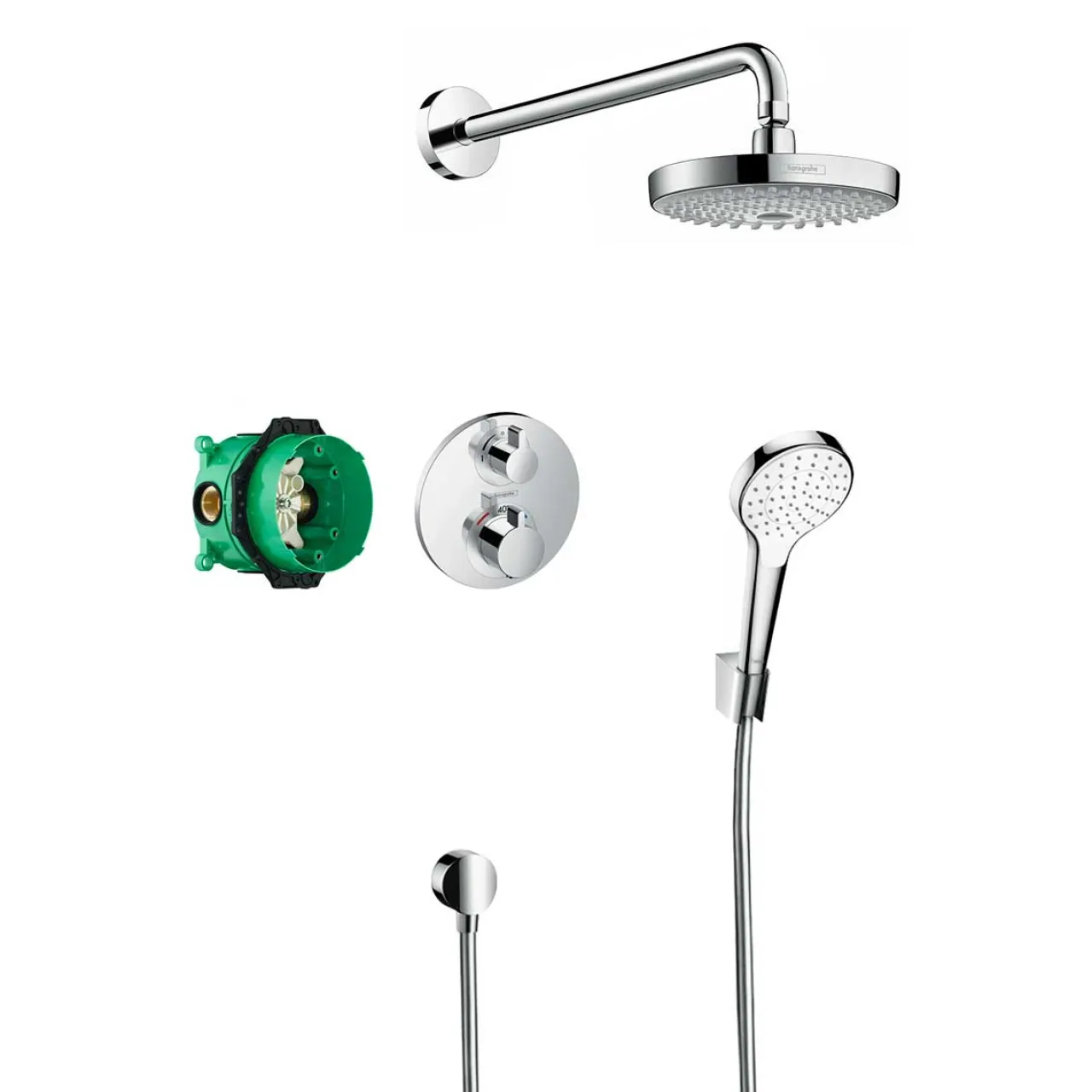 Hansgrohe Croma Select S för Inbyggnad