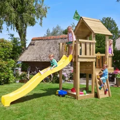 Barn Jungle Gym Cubby inkl. rutschkana