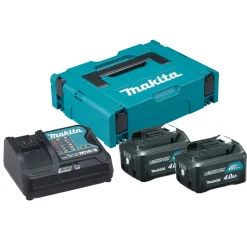 Batteri & Laddare*Makita CXT 2xBL1041B + DC10SB 12V 2x4Ah