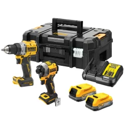Verktygspaket*DeWalt DCK2051E2T DCD800 DCF850 2 Xps Komp Tstak