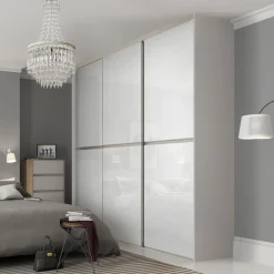 Lundbergs Decotique Vitt Glas 2 Paneler