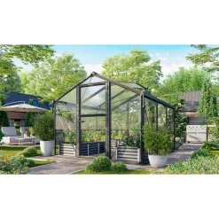 Vitavia Deimos 8500 Svart 3mm Härdat Glas / 10 mm Polytak