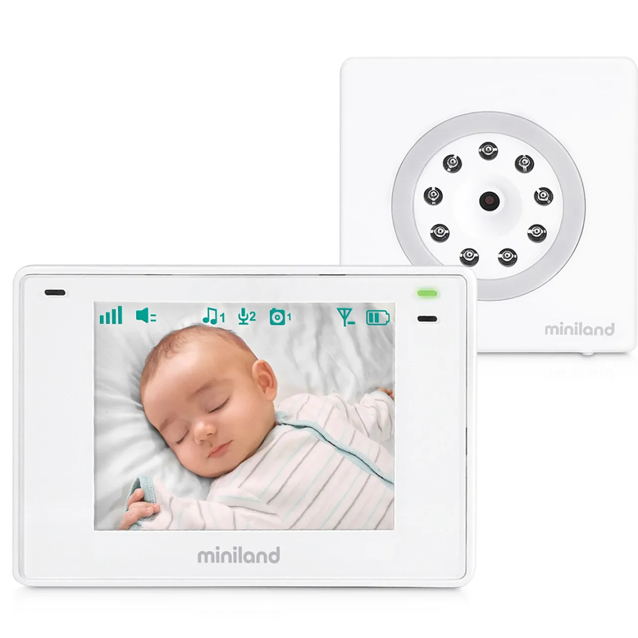 Barnsäkerhet|Babyprodukter*Miniland Digimonitor 3,5 Plus