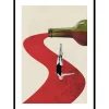 Posters*Gallerix Diver In Wine River