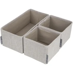 Förvaringslådor & Korgar*Bigso Box of Sweden Drawer organizer 3-set Beige
