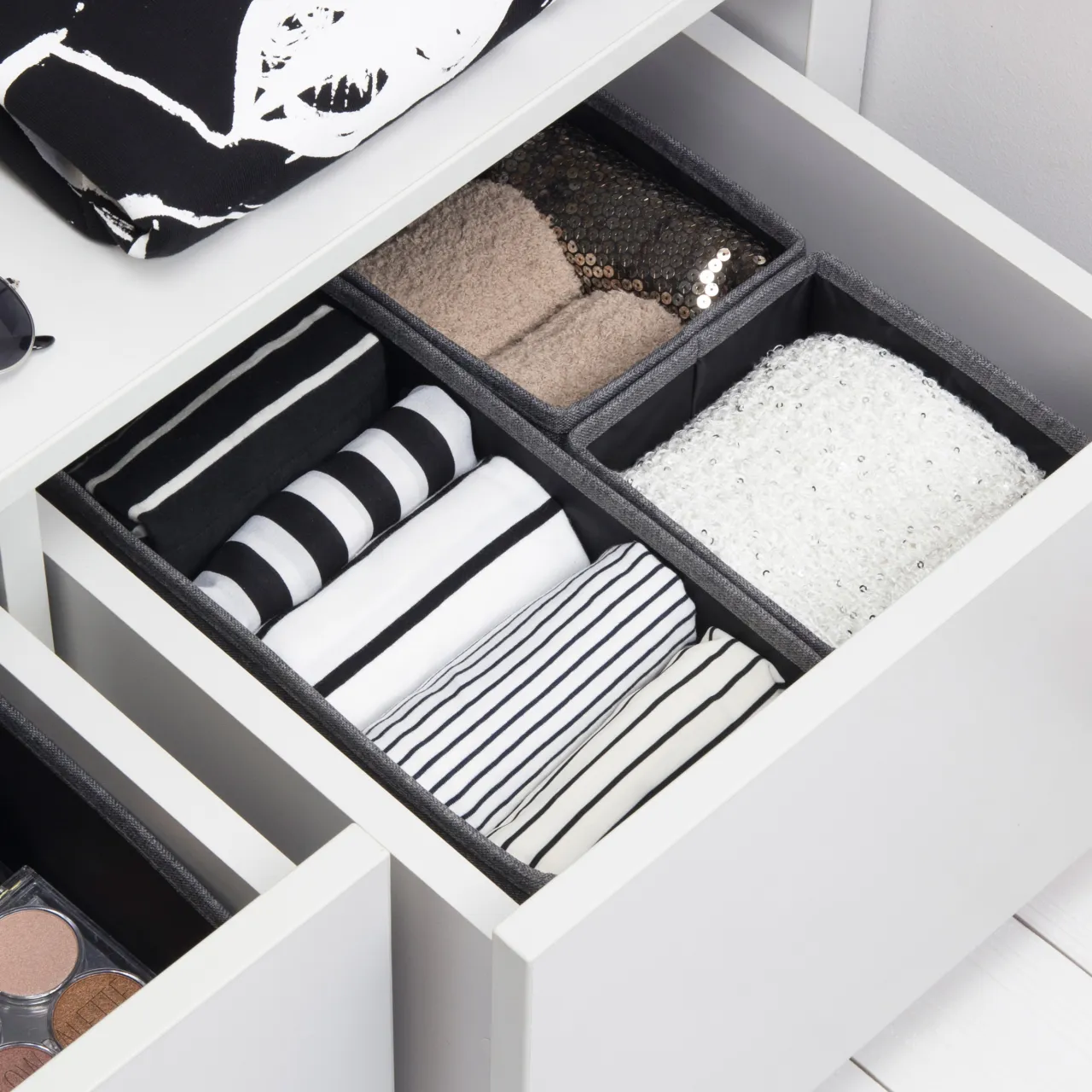 Bigso Box of Sweden Drawer Organizer 3-Set Grå