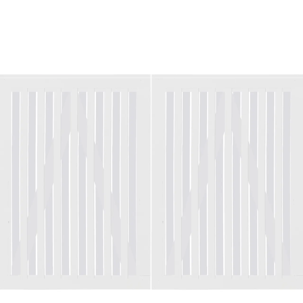 Grind|Insynsskydd & Inhägnad*PLUS Dubbel grind - 200x140 cm
