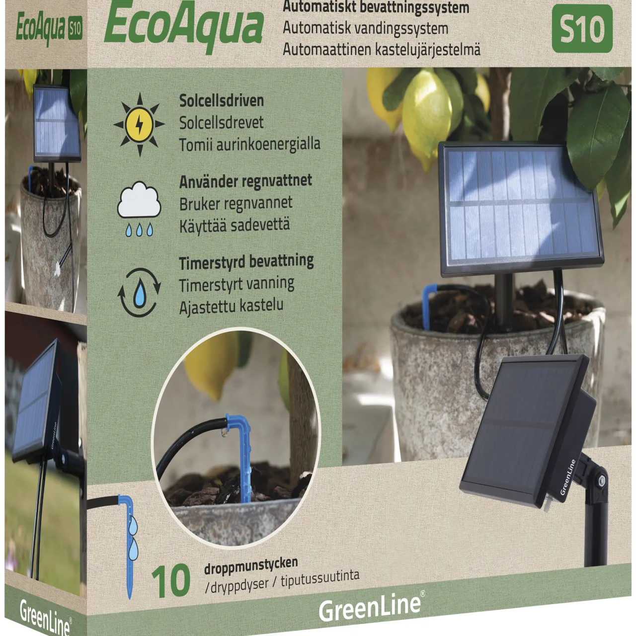 GreenLine EcoAqua S10 För Droppbevattning