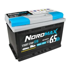 Kampanj Bil, Mc & Cykel*Nordmax EFB (Start-stopp) 65Ah 650A