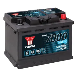 Kampanj Elmaterial & Energi*Yuasa 7000 EFB (Start-stopp) 65Ah 600A