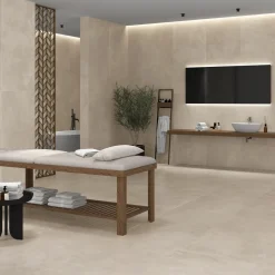 Tenfors Elementi Beige Matt 60x120 cm