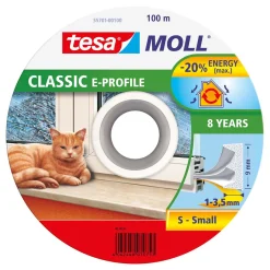 Fönstertillbehör*Tesa E-list Vit 100 m