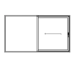 Novoroom Extreme 1 Skjutbar & 1 Fast