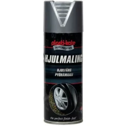 Måla & Rita|Sprayfärg*Plasti-kote Fälgar Silver 400 ml
