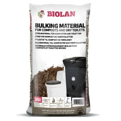 Odling & Trädgårdsskötsel|Odling & Trädgårdsskötsel*Biolan För Kompost & Fritidstoalett 35 L - Trädgårdskompost Material
