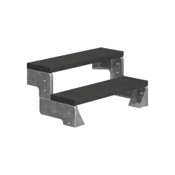Entrétrappa & Yttertrappa*Dolle Gardentop Trimax utan Räcke