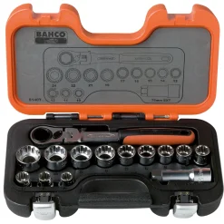 Bits & Hylsa*Bahco Genomgående Hylsor 14-Delar