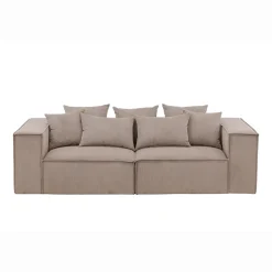 Soffor*Vind Gillholmen Manchester Brun 3-Sits