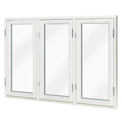 Sidohängt Fönster|Träfönster*Sunnerbo Fönster 3-Glas Trä 3-Luft