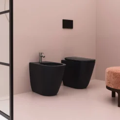 Bidé*Lavabo Glomp Golvstående BTW