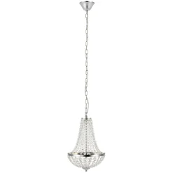 Markslöjd Gränsö Taklampa IP44 Krom/Transparent