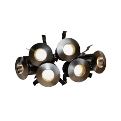 Downlights|Led-Belysning*Hide-a-lite Heatspot G2 Kit BS 6-pack