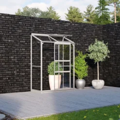 Växthus|Odling & Trädgårdsskötsel*Vitavia Ida 900 med Sockel och Delat Glas