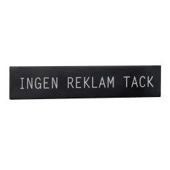 Beslagsboden Ingen Reklam Tack