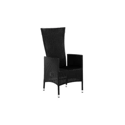 Altanmöbler|Trädgårdsfåtölj*Comfort Garden Jenny Ställbar Svart