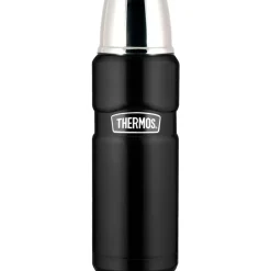 Thermos King Stål 1,2 L Mattsvart med Skruvkork
