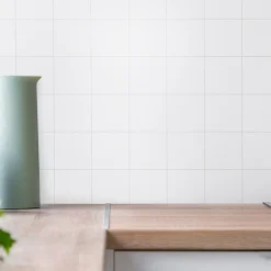 Väggskivor*BerryAlloc Kitchen Wall Vit Snö 10x10 cm