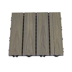 Balkonggolv*Hortus Komposit 30X30 cm Drivved 4-Pack