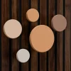 Kampanj Garderober & Förvaring|Krok & Ögla*Lundbergs Kreativ 5-Pack Runda Knoppar Lj Beige/Beige/Brun/Offwhite