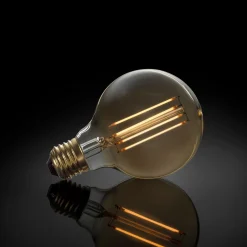 Ljuskällor*Gnosjö Konstsmide LED E27 80 mm Klot 4W 2200K 230V