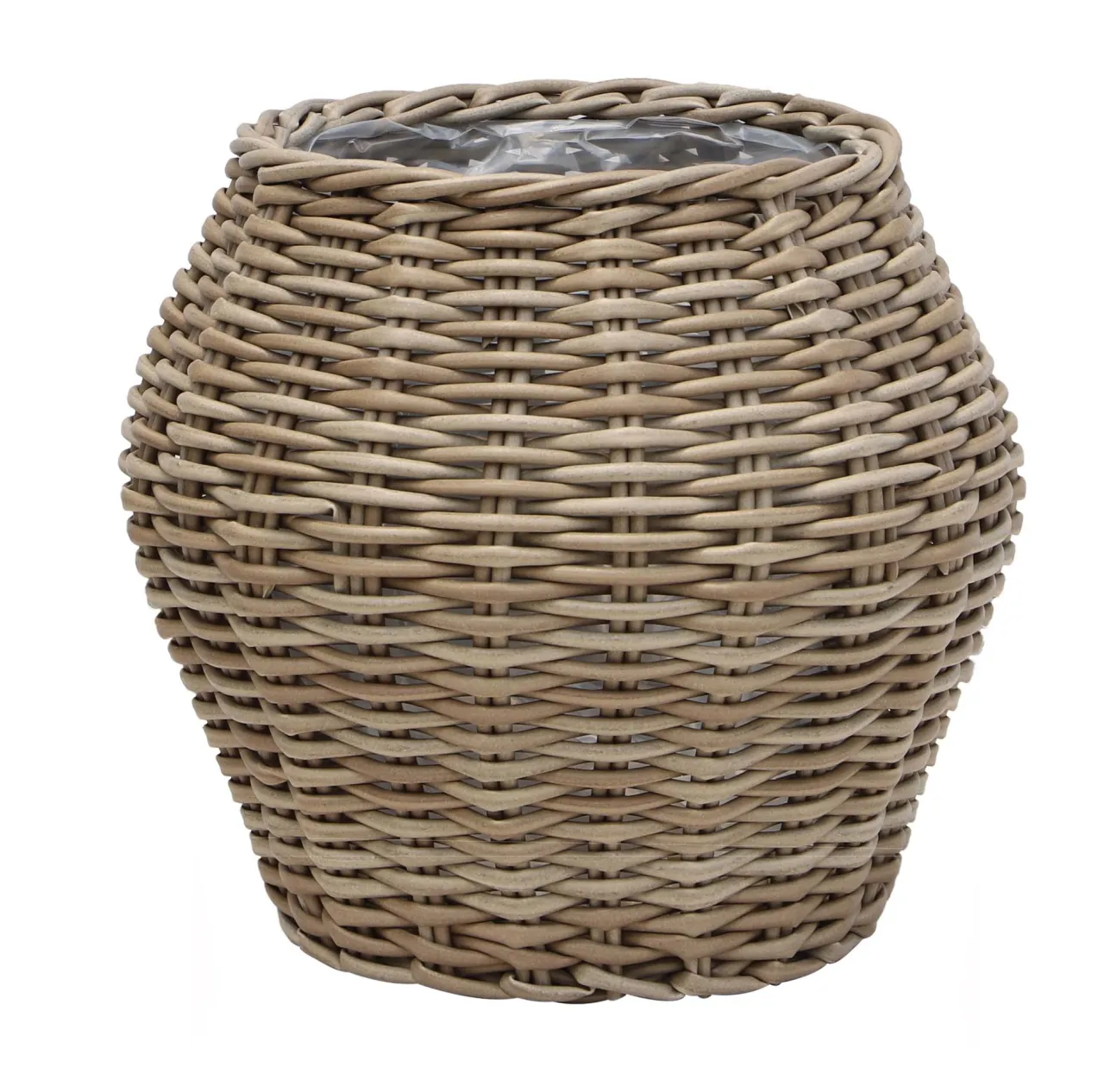 Baltic Garden LEMMER runda planteringskorgar 2-pack