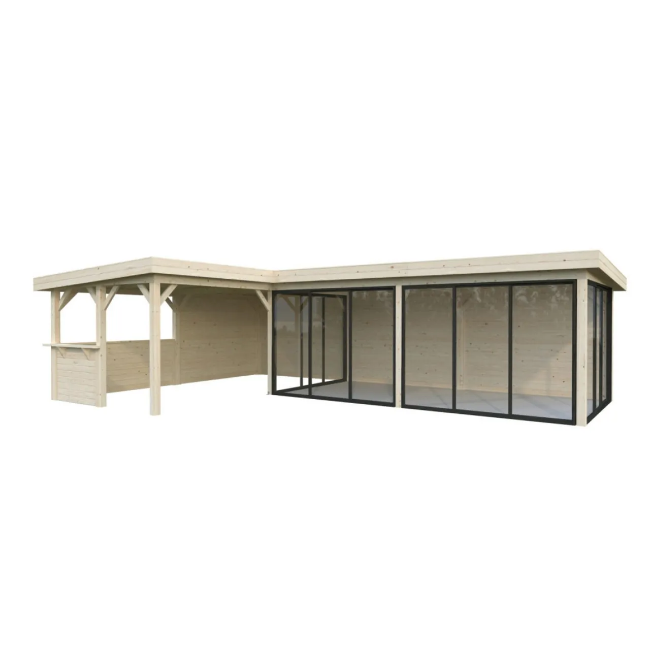 Palmako Lenna 33,2 m2 Set 421 Slide