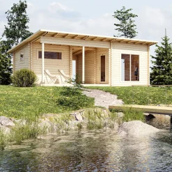 Luoman Lillevilla Kiuru 19,4 m² med Pulpettak