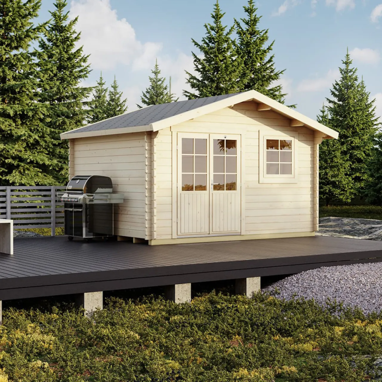 Luoman Lillevilla Liekune 11,7 m2
