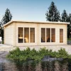 Luoman Lillevilla Sirkku 28 m² Komplett Stuga med Pulpettak
